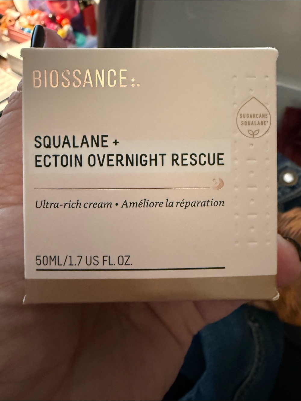 Biossance Squalane + Ectoin Overnight Rescue Ultra-Rich Cream - Cream - NEW
